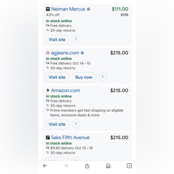 AG Farrah High Rise Skinny 27 - Picture 6 of 16